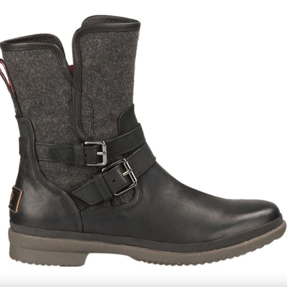 UGG Shoes - UGG Simmens Leather Outside/Wool-Lined Inside Boot in Size 7.5